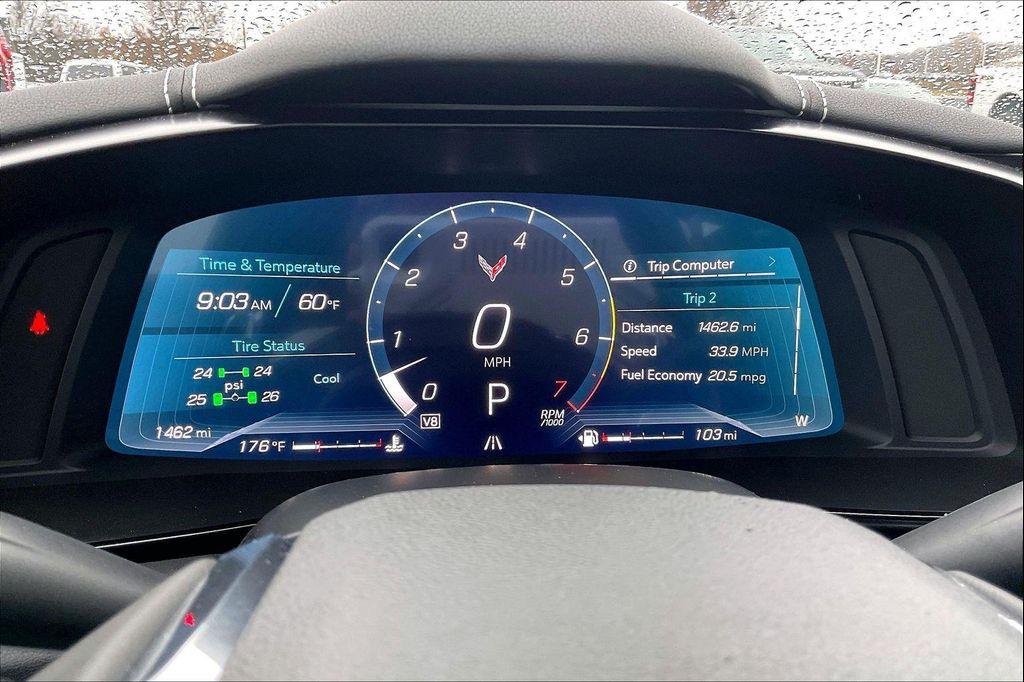 used 2024 Chevrolet Corvette car, priced at $67,496