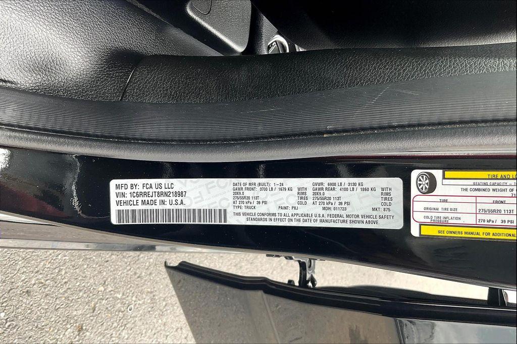 used 2024 Ram 1500 car, priced at $35,488