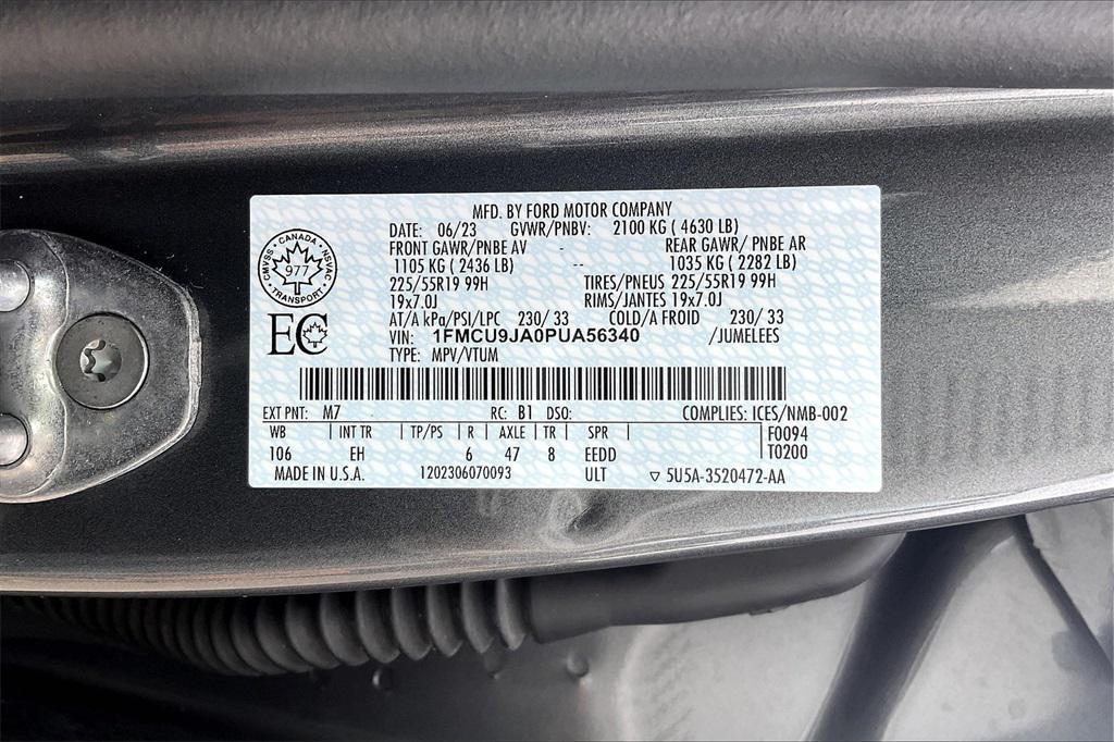 used 2023 Ford Escape car, priced at $25,287