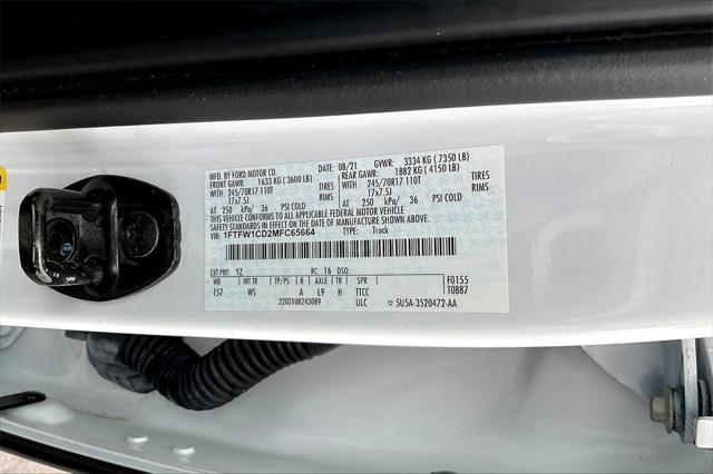 used 2021 Ford F-150 car, priced at $25,498