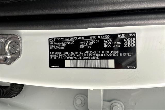 used 2022 Volvo XC90 car, priced at $43,129