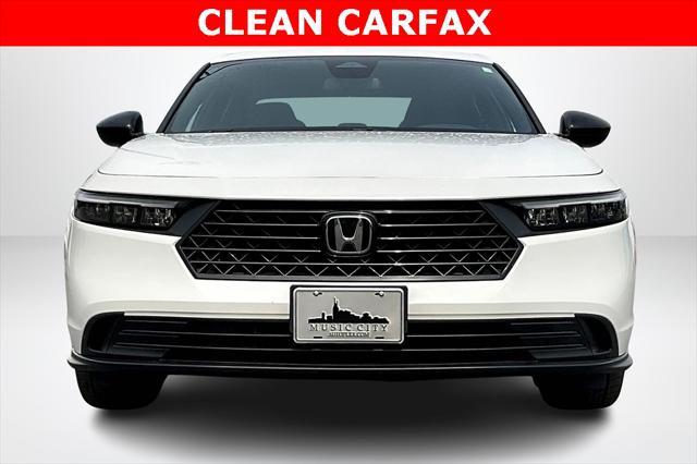 used 2023 Honda Accord Hybrid car, priced at $23,481