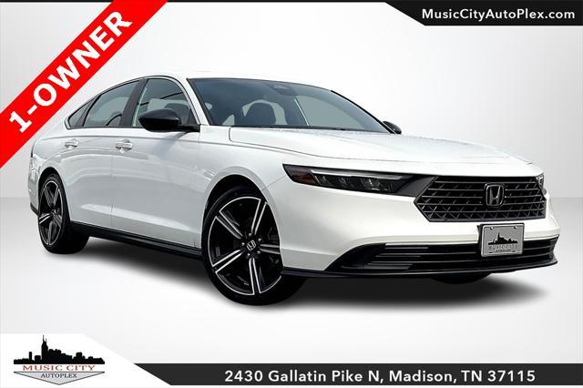used 2023 Honda Accord Hybrid car, priced at $23,481