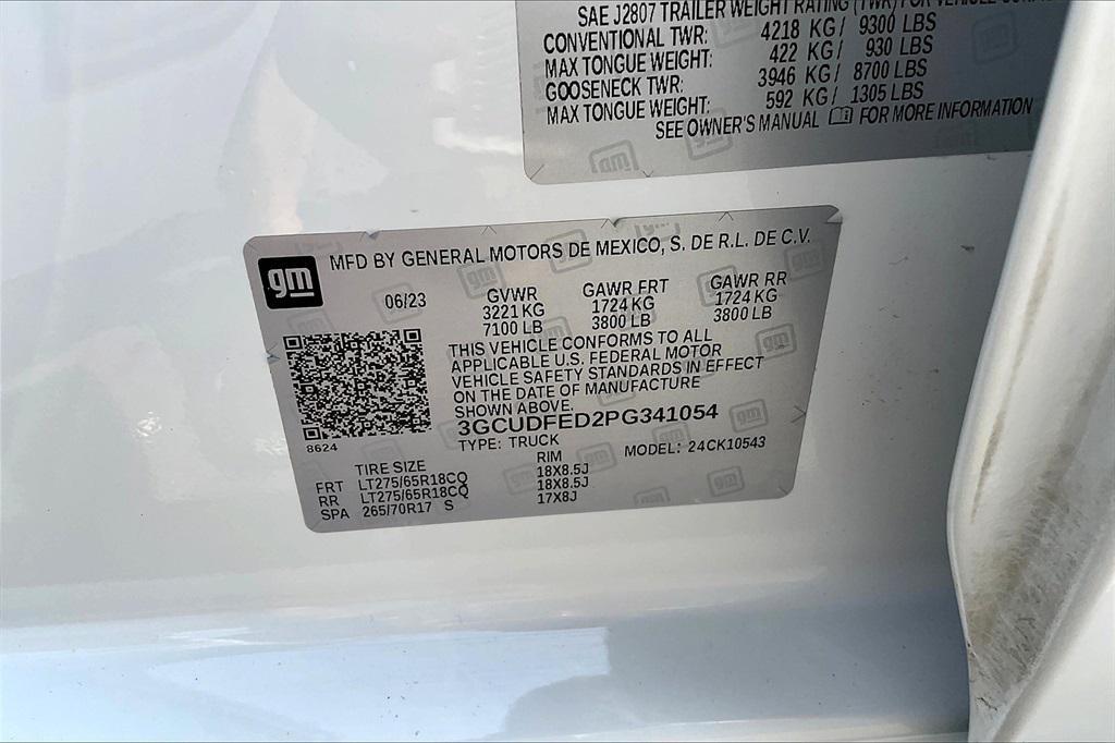 used 2023 Chevrolet Silverado 1500 car, priced at $38,799
