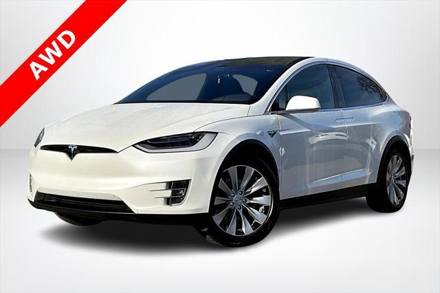 used 2020 Tesla Model X car, priced at $36,987