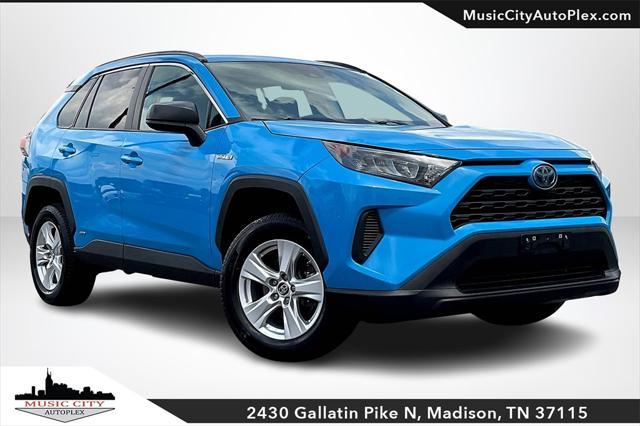 used 2021 Toyota RAV4 Hybrid car, priced at $22,650