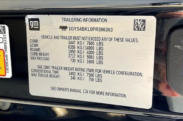 used 2023 Cadillac Escalade car, priced at $73,016