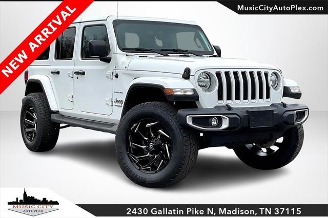 used 2021 Jeep Wrangler Unlimited car, priced at $30,575