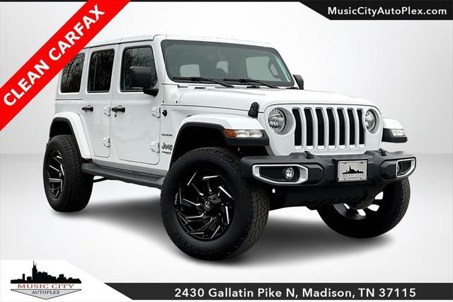 used 2021 Jeep Wrangler Unlimited car, priced at $27,987