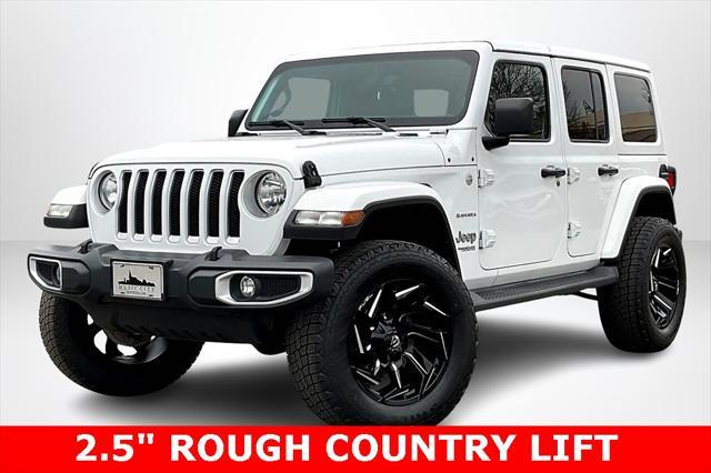 used 2021 Jeep Wrangler Unlimited car, priced at $27,987