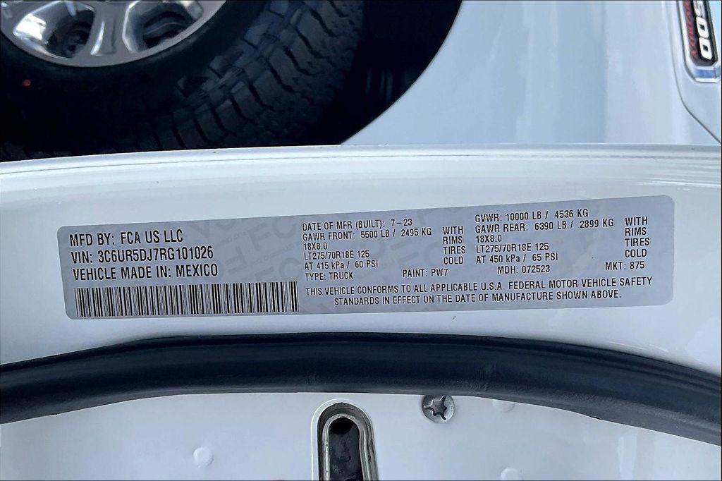 used 2024 Ram 2500 car, priced at $43,635