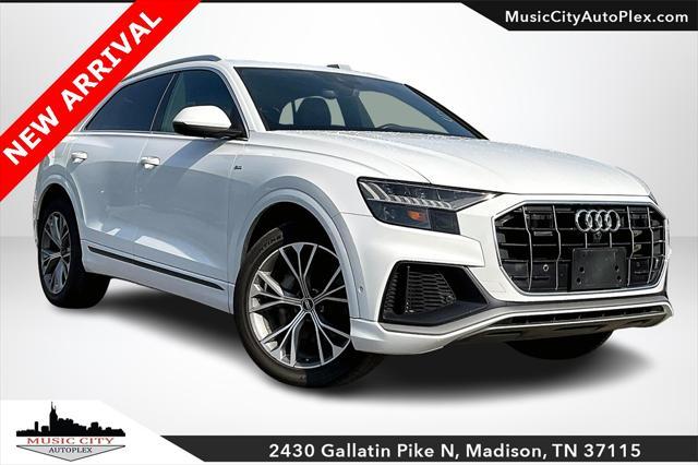 used 2021 Audi Q8 car, priced at $35,392
