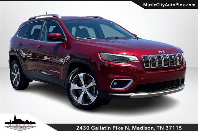 used 2019 Jeep Cherokee car, priced at $18,987
