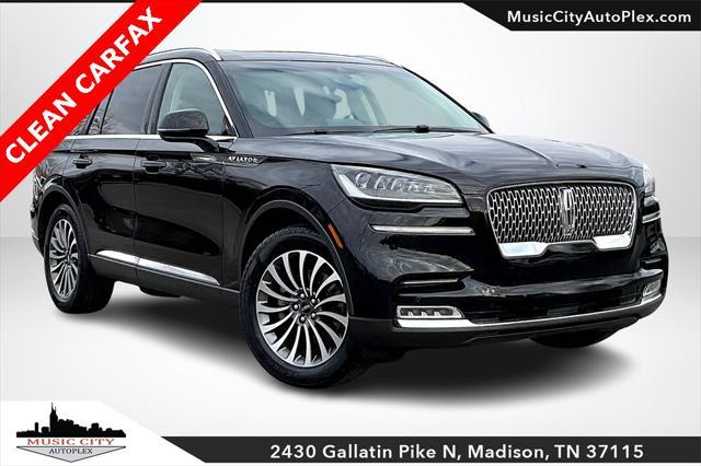 used 2021 Lincoln Aviator car, priced at $39,376