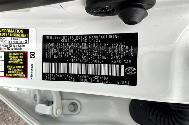 used 2023 Toyota Camry car, priced at $22,838