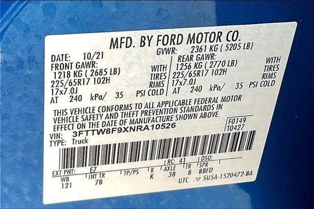 used 2022 Ford Maverick car, priced at $26,684