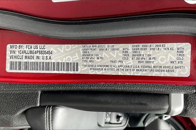 used 2023 Jeep Grand Cherokee L car, priced at $28,165