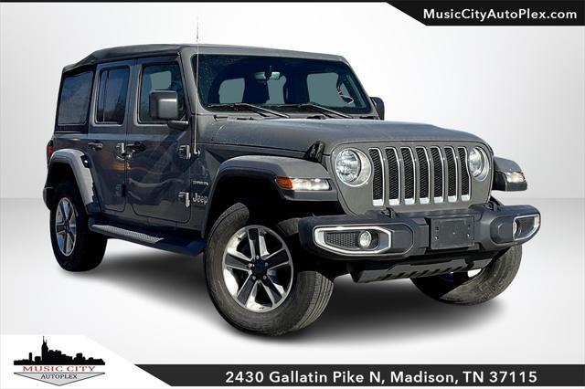 used 2018 Jeep Wrangler Unlimited car, priced at $25,562