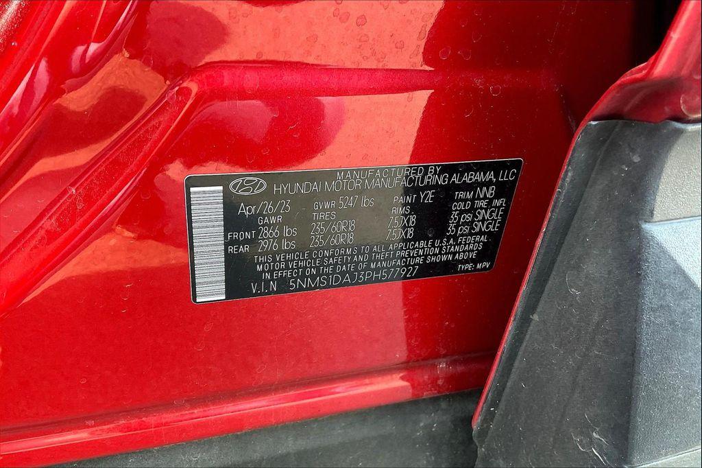 used 2023 Hyundai Santa Fe car, priced at $21,056