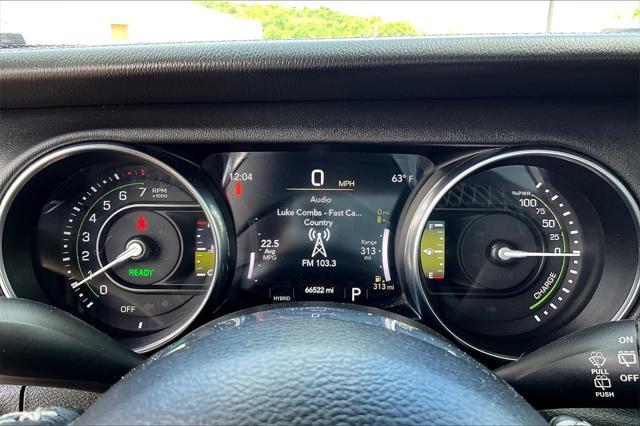 used 2023 Jeep Wrangler 4xe car, priced at $27,375