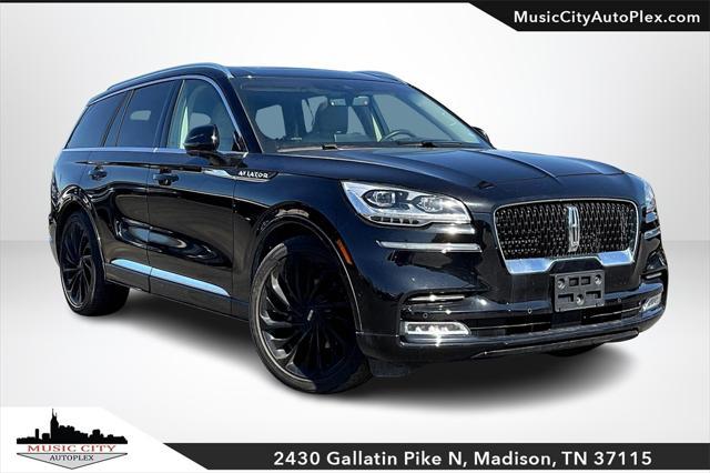 used 2022 Lincoln Aviator car, priced at $47,249