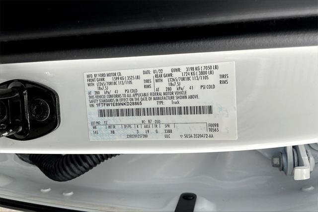 used 2022 Ford F-150 car, priced at $38,596