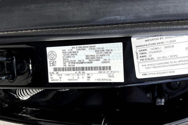 used 2021 Ford F-150 car, priced at $41,270