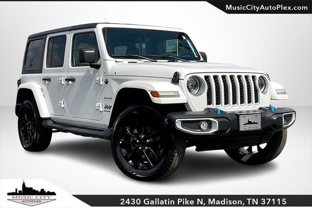 used 2023 Jeep Wrangler 4xe car, priced at $28,535