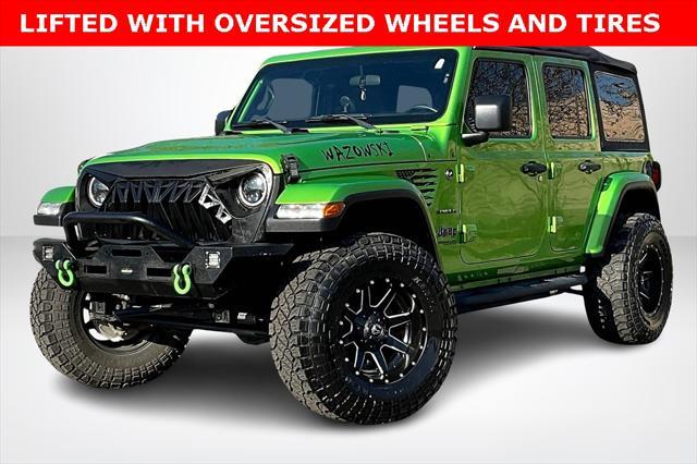 used 2018 Jeep Wrangler Unlimited car, priced at $28,481