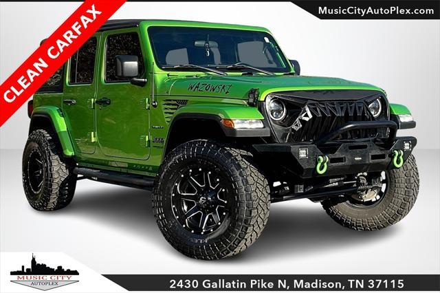 used 2018 Jeep Wrangler Unlimited car, priced at $28,481