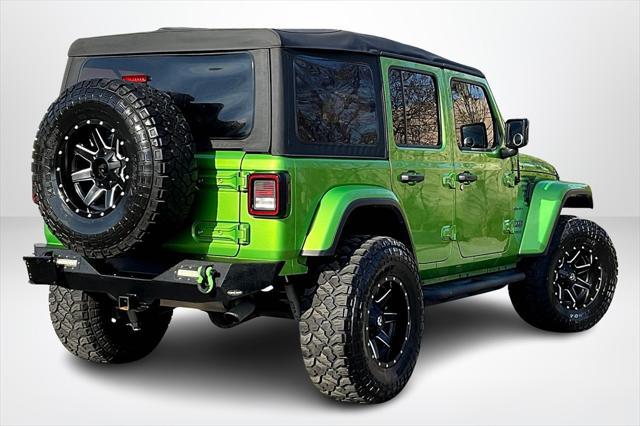 used 2018 Jeep Wrangler Unlimited car, priced at $28,481