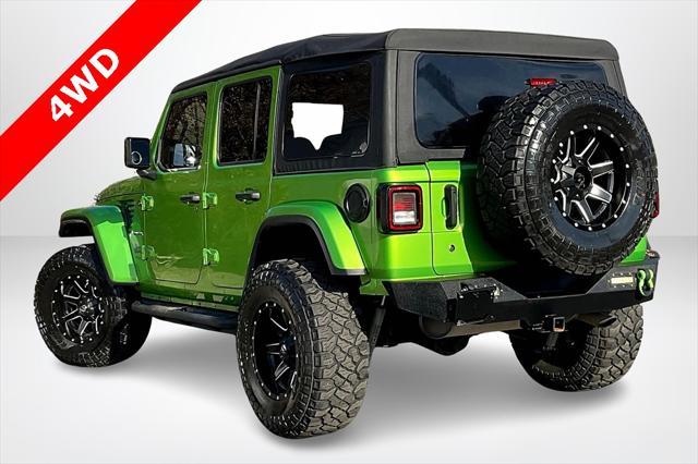 used 2018 Jeep Wrangler Unlimited car, priced at $28,481