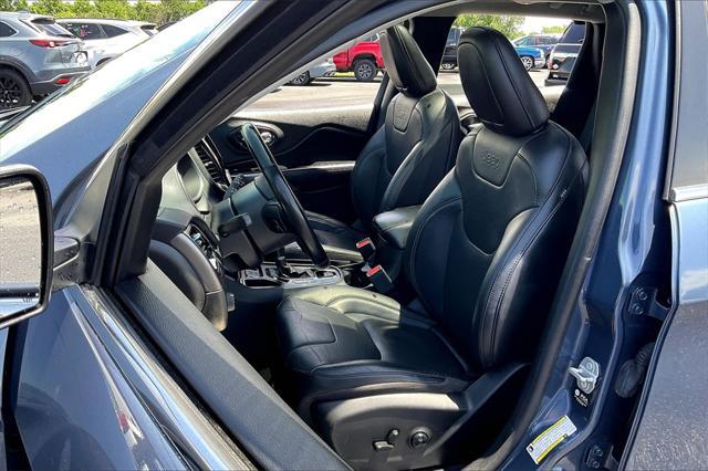 used 2021 Jeep Cherokee car, priced at $19,217
