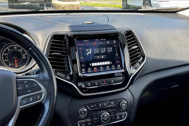 used 2021 Jeep Cherokee car, priced at $19,217