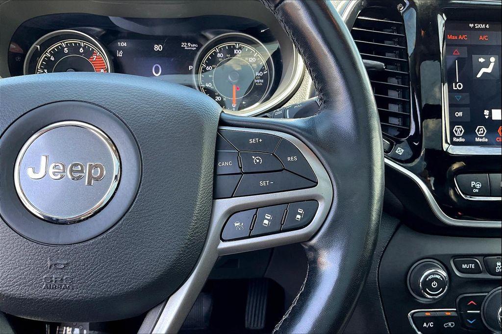 used 2021 Jeep Cherokee car, priced at $17,299