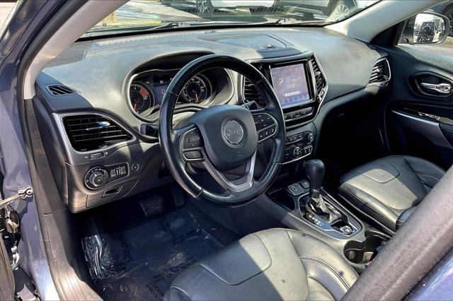 used 2021 Jeep Cherokee car, priced at $19,217