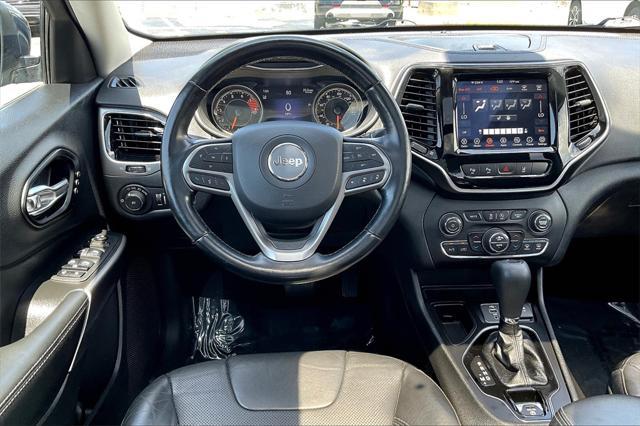 used 2021 Jeep Cherokee car, priced at $19,217