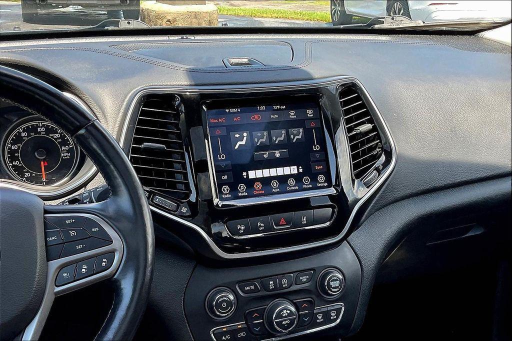 used 2021 Jeep Cherokee car, priced at $17,299