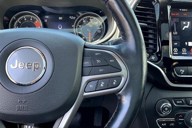 used 2021 Jeep Cherokee car, priced at $19,217