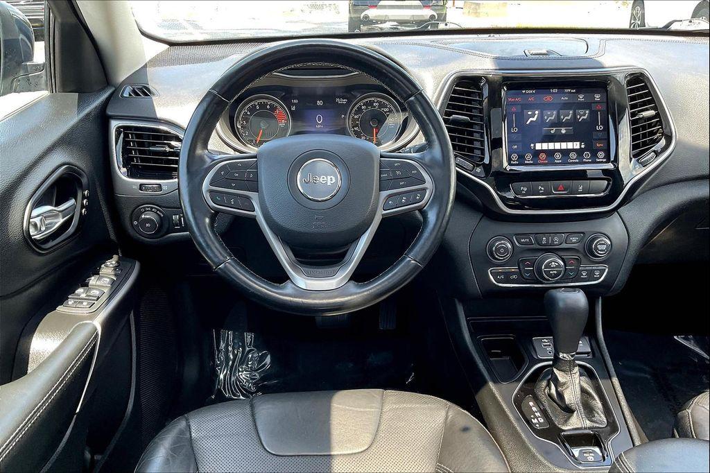 used 2021 Jeep Cherokee car, priced at $17,299