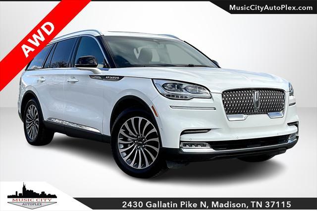 used 2021 Lincoln Aviator car, priced at $38,987