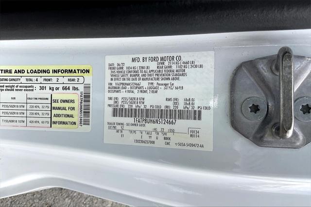 used 2022 Ford Mustang car, priced at $23,128