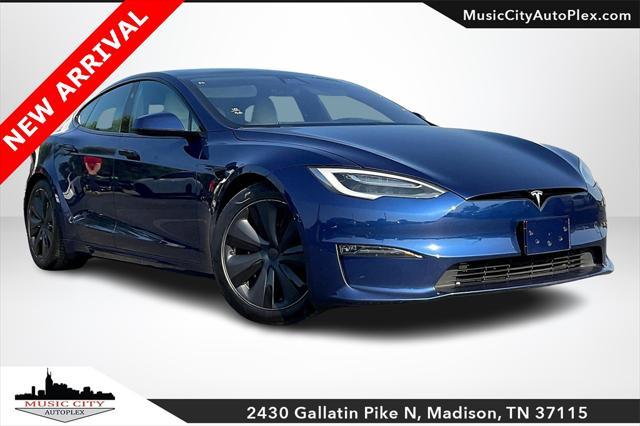 used 2022 Tesla Model S car, priced at $39,989