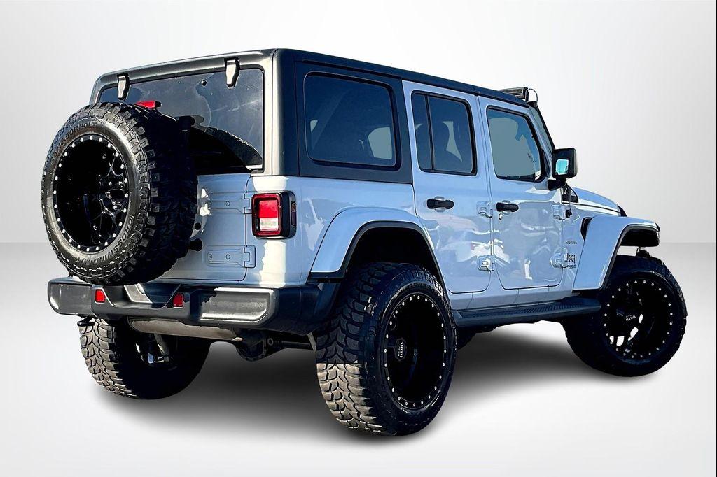 used 2020 Jeep Wrangler Unlimited car, priced at $31,987
