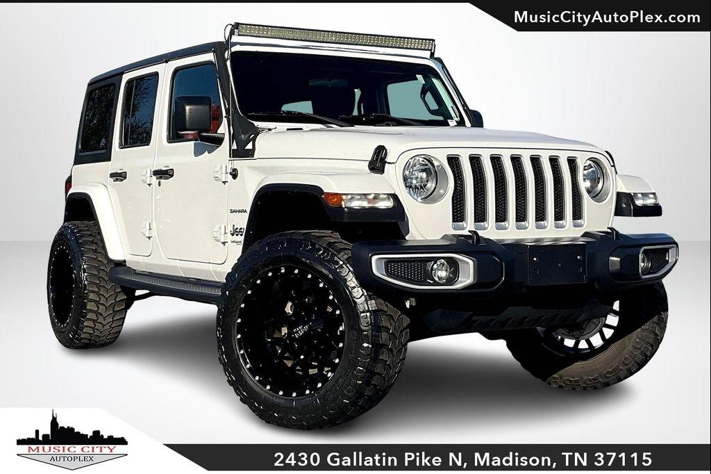 used 2020 Jeep Wrangler Unlimited car, priced at $31,987
