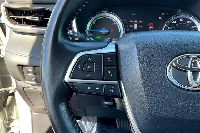 used 2022 Toyota Highlander Hybrid car, priced at $32,579