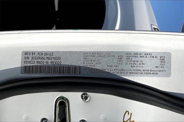 used 2022 Ram 2500 car, priced at $79,500