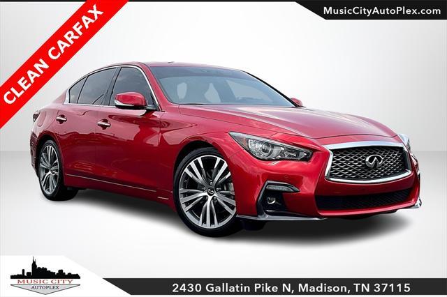used 2022 INFINITI Q50 car, priced at $30,148