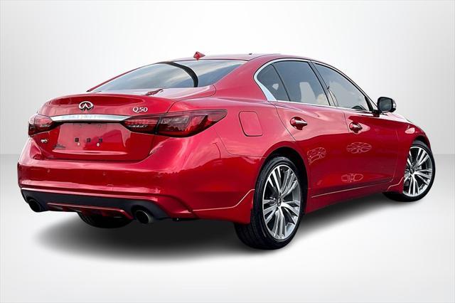used 2022 INFINITI Q50 car, priced at $30,148