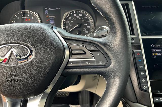 used 2022 INFINITI Q50 car, priced at $30,148